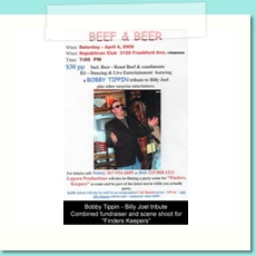 Bobby Tippin party poster