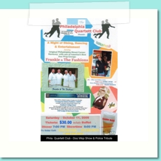 Phila Quartett Club - Doo Wop Show & Police Tribute poster