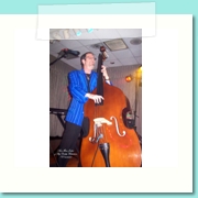 Lou Colbe on upright bass